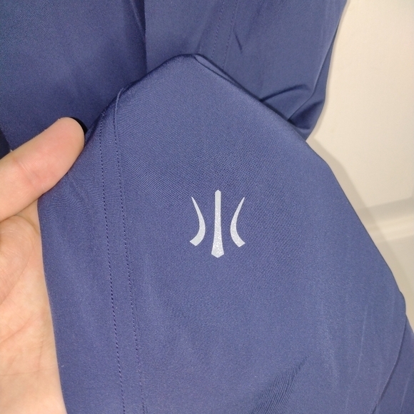 Rhone Men's Size Large Zipper Pocket Windbreaker Track Warmup Pants Navy Blue - Picture 6 of 7